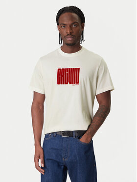 Calvin Klein Calvin Klein T-särk Maze Graphic LV04RE832G Valge Regular Fit