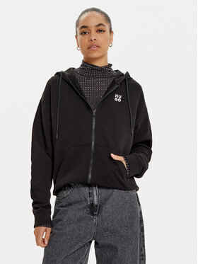HUGO Hugo Світшот Dalfine 50535240 Чорний Regular Fit