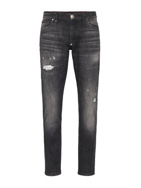PHILIPP PLEIN PHILIPP PLEIN Jeansy 27845 Šedá Slim Fit