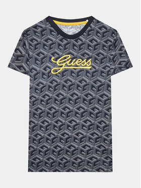 Guess Guess Tričko L3YI32 K8HM3 Tmavomodrá Regular Fit
