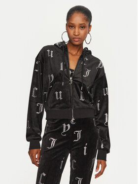 Juicy Couture Juicy Couture Світшот Nala JCMAS224251 Чорний Loose Fit