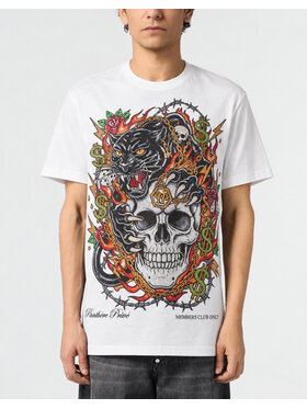 PHILIPP PLEIN PHILIPP PLEIN T-shirt 32092 Bianco Regular Fit