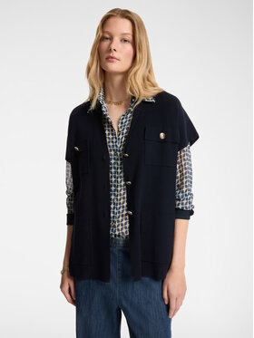 Elena Mirò Elena Mirò Cardigan M420Z000548N034 Blu Regular Fit