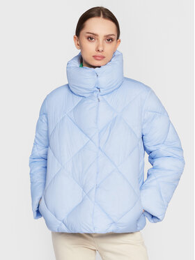 United Colors Of Benetton United Colors Of Benetton Übergangsjacke 25WUDN016 Himmelblau Regular Fit