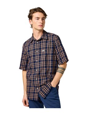 Wrangler Wrangler Koszula 112362734 Czarny Regular Fit