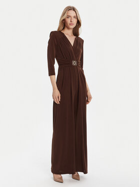 Rinascimento Rinascimento Jumpsuit CFC0126185003 Marrone Regular Fit