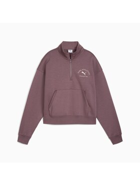 Puma Puma Bluza 688138 Fioletowy Regular Fit