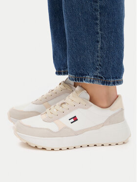 Tommy Jeans Tommy Jeans Sneakers Modern Runner Mix EN0EN03100 Weiß