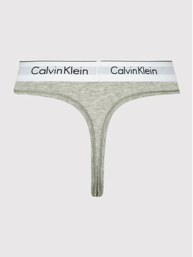 Calvin Klein Underwear Tangice 000QF5117E Siva