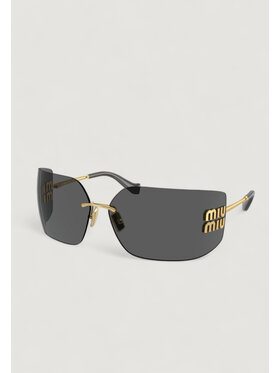 Miu Miu Miu Miu Okulary przeciwsłoneczne 0MU 54YS Czarny