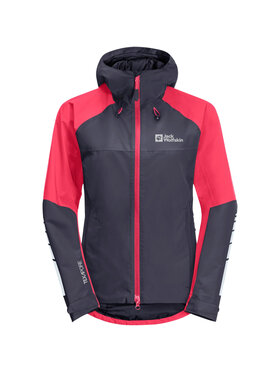 Jack Wolfskin Jack Wolfskin Kurtka przejściowa Morrobia 2l Jkt W Czarny Regular Fit