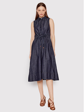 Marella Marella Džínové šaty Dazzy 32211424 Tmavomodrá Regular Fit
