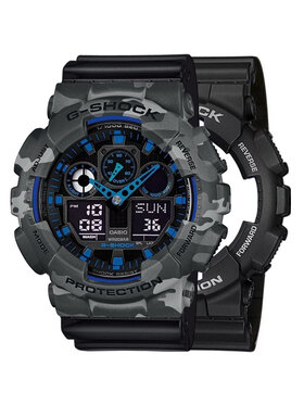Casio Casio Hodinky SET GA-100-1A2ER + BEZEL 10507071 + PASEK 10347688 Černá