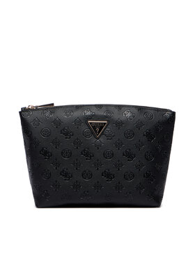 Guess Guess Kosmētikas somiņa Lenwood Travel TWDP21 02965 Melns