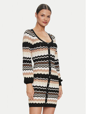 Guess Guess Kardigan Virginia W4YK90 Z3GC0 Czarny Regular Fit