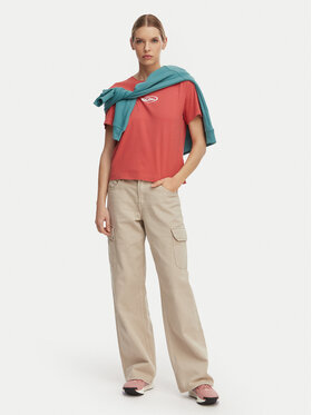 Quiksilver Quiksilver Тишърт Standard  EQWZT03197 Бордо Regular Fit