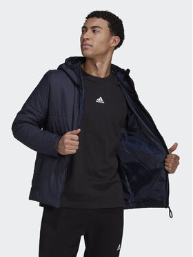 adidas adidas Vatovaná bunda Bsc 3-Stripes HG6270 Tmavomodrá Standard Fit
