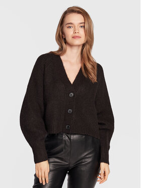 Gina Tricot Gina Tricot Kardigan Valarie 17718 Černá Relaxed Fit
