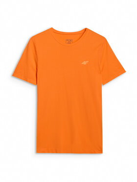4F 4F Koszulka techniczna BLAST Pomarańczowy Slim Fit
