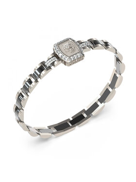 Guess Guess Βραχιόλι JUMB05003JWSTBKT/U Ασημί