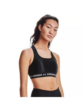 Under Armour Under Armour Biustonosz sportowy Crossback Matte/Shine Czarny
