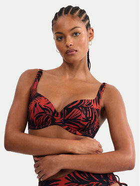 Triumph Triumph Vrchní část bikin Summer Palm 10226614 Hnědá