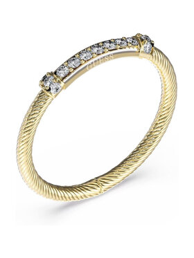 Guess Guess Prstýnek JUBR05398JWYG58 Zlatá