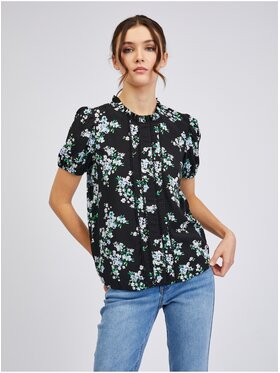 Orsay Orsay Bluzka 651132660000__34 Czarny Regular Fit