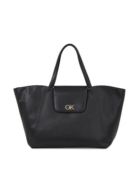 Calvin Klein Calvin Klein Handtasche Re-Lock Shopper W/Flap K60K611052 Schwarz