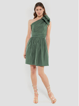 Swing Swing Koktel haljina 5AE16400 Zelena Regular Fit
