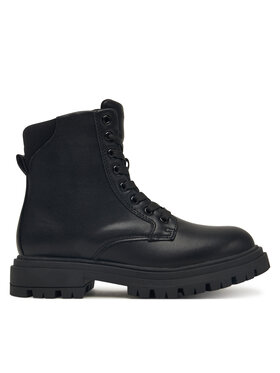 Calvin Klein Calvin Klein Trappers Lace Up Bootie V3A5-83120-1464 D Negru