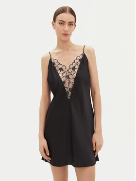 Chantelle Chantelle Нічна сорочка Pulp Lush C22TW5 Чорний Regular Fit