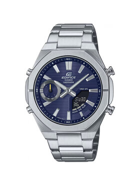 Casio Casio Zegarek ECB-S10D-2AEF Srebrny
