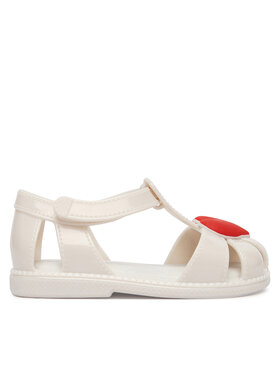 Melissa Melissa Sandale Mini Melissa Hip Heart Ballerina Bb 37783 Alb
