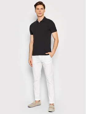 Boss Polo Majica Prime 50468576 Črna Slim Fit