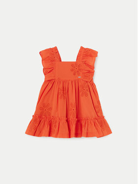 Mayoral Mayoral Vasarinė suknelė 1913 Oranžinė Regular Fit