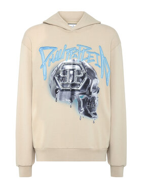 PHILIPP PLEIN PHILIPP PLEIN Bluza 2737 Beżowy Regular Fit