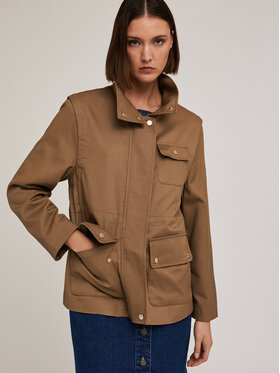 Motivi Motivi Cappotto R230W000125N022 Marrone Regular Fit