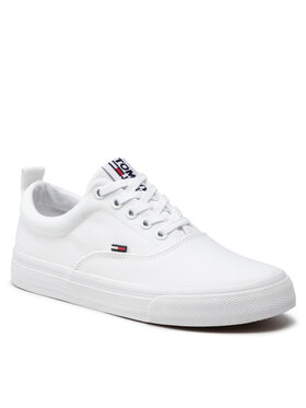 Tommy Jeans Tommy Jeans Tenisky Classic Tommy Jeans Sneaker EN0EN00986 Bílá