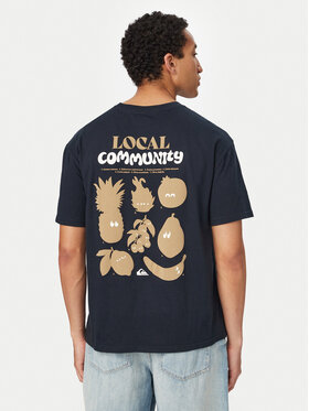 Quiksilver Quiksilver T-shirt Fruits Tide EQYZT08296 Crna Regular Fit