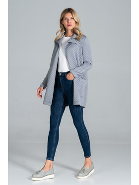 FIGL FIGL Παλτό M814 Γκρι Regular Fit