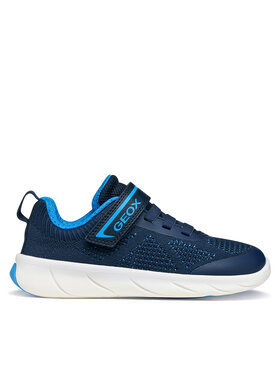Geox Geox Sneakersy J Foot-Run Boy J65PDB 06K9J CF44D D Tmavomodrá