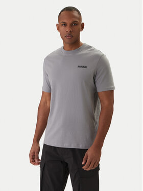 Napapijri Napapijri Majica Smallbox NP0A88TR Siva Regular Fit