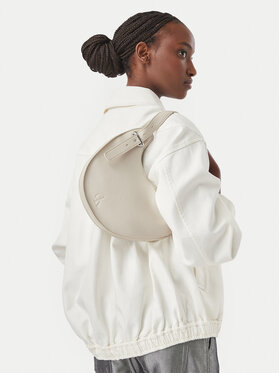 Calvin Klein Calvin Klein Torebka Asym Buckle Shoulder Bag LV04F3872G Kremowy