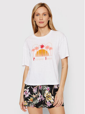 O'Neill O'Neill T-shirt Paradise 1850013 Bijela Relaxed Fit