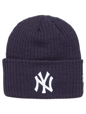 New Era New Era Berretto Wide Cuff Beanie New York Yankees Hat Blu scuro