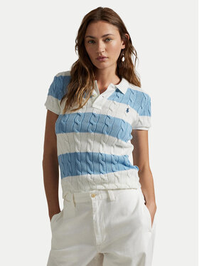 Polo Ralph Lauren Polo Ralph Lauren Sweter 211943043011 Niebieski Slim Fit