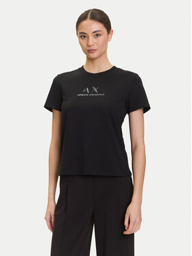 Armani Exchange Armani Exchange T-shirt XW001345 AF16356 UC001 Crna Regular Fit