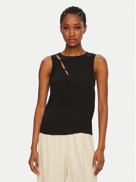 Patrizia Pepe Patrizia Pepe Bluză 8C0760/A8I1-K103 Negru Regular Fit
