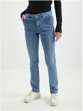 Orsay Orsay Jeansy 312176547000__38 Kolorowy Straight Fit